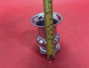 VINTAGE CANDLE/TOOTHPICK HOLDER  3in