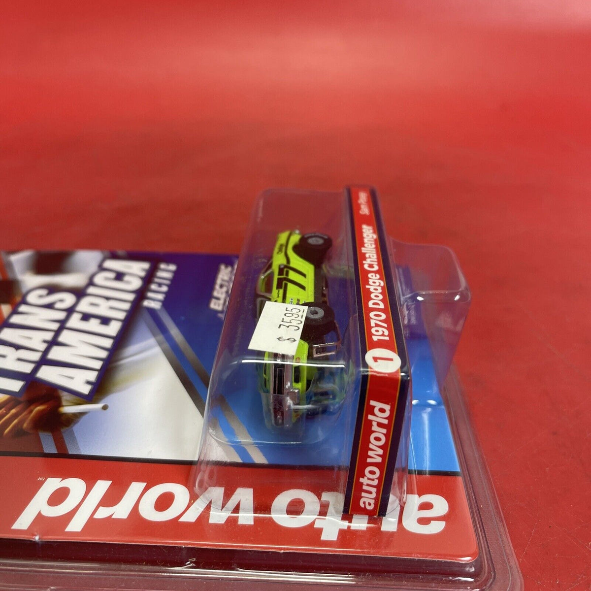 Slot Car DODGE CHALLANGER (1970) AW TJET SAM POSEY #77