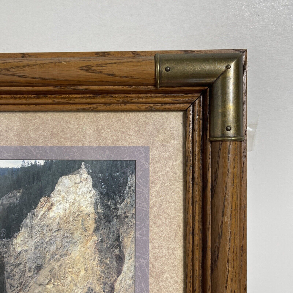 Vintage Yellowstone Framed Wall Poster