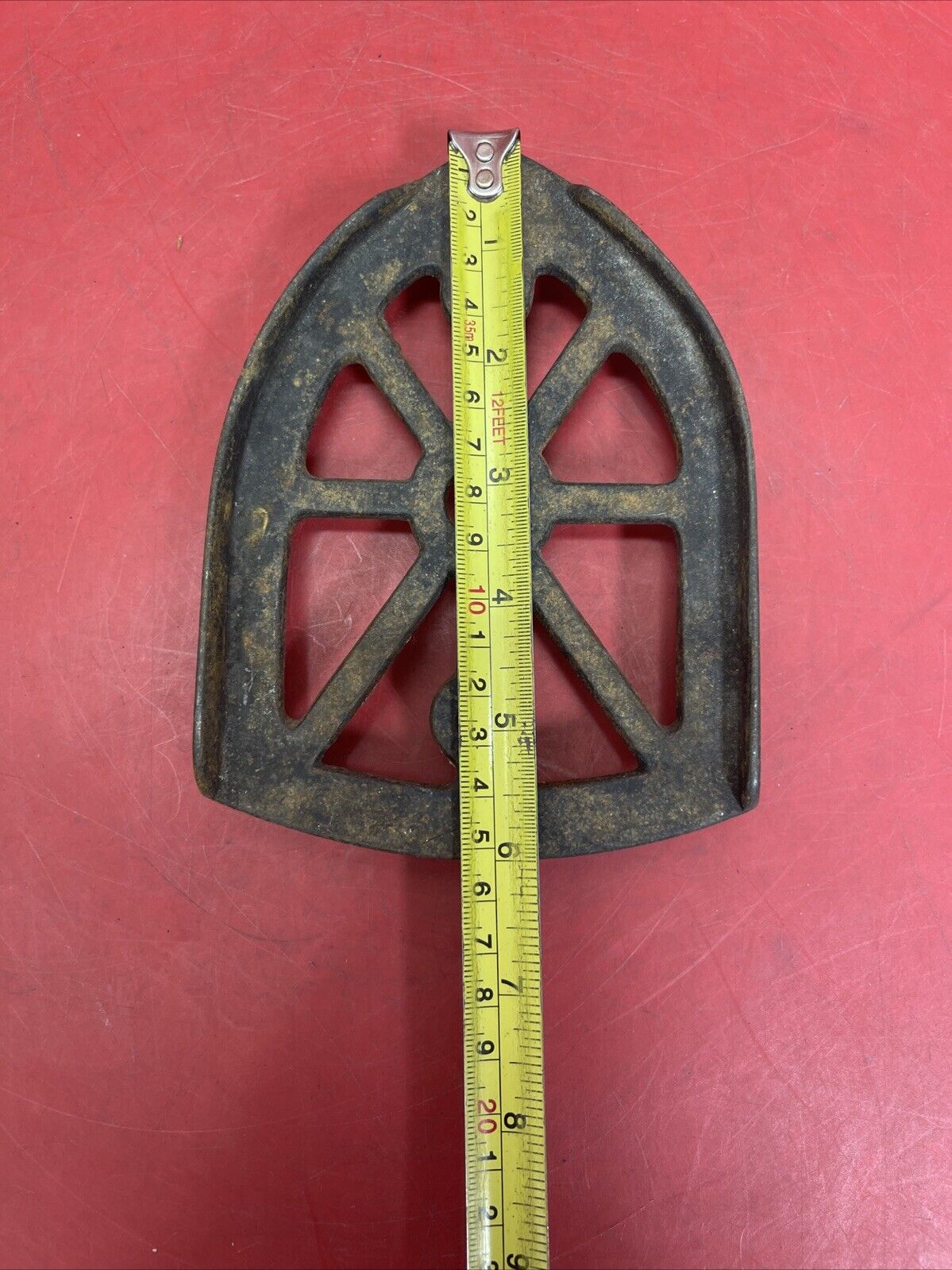 Set of 4 Vintage Cast Iron Trivets # 5