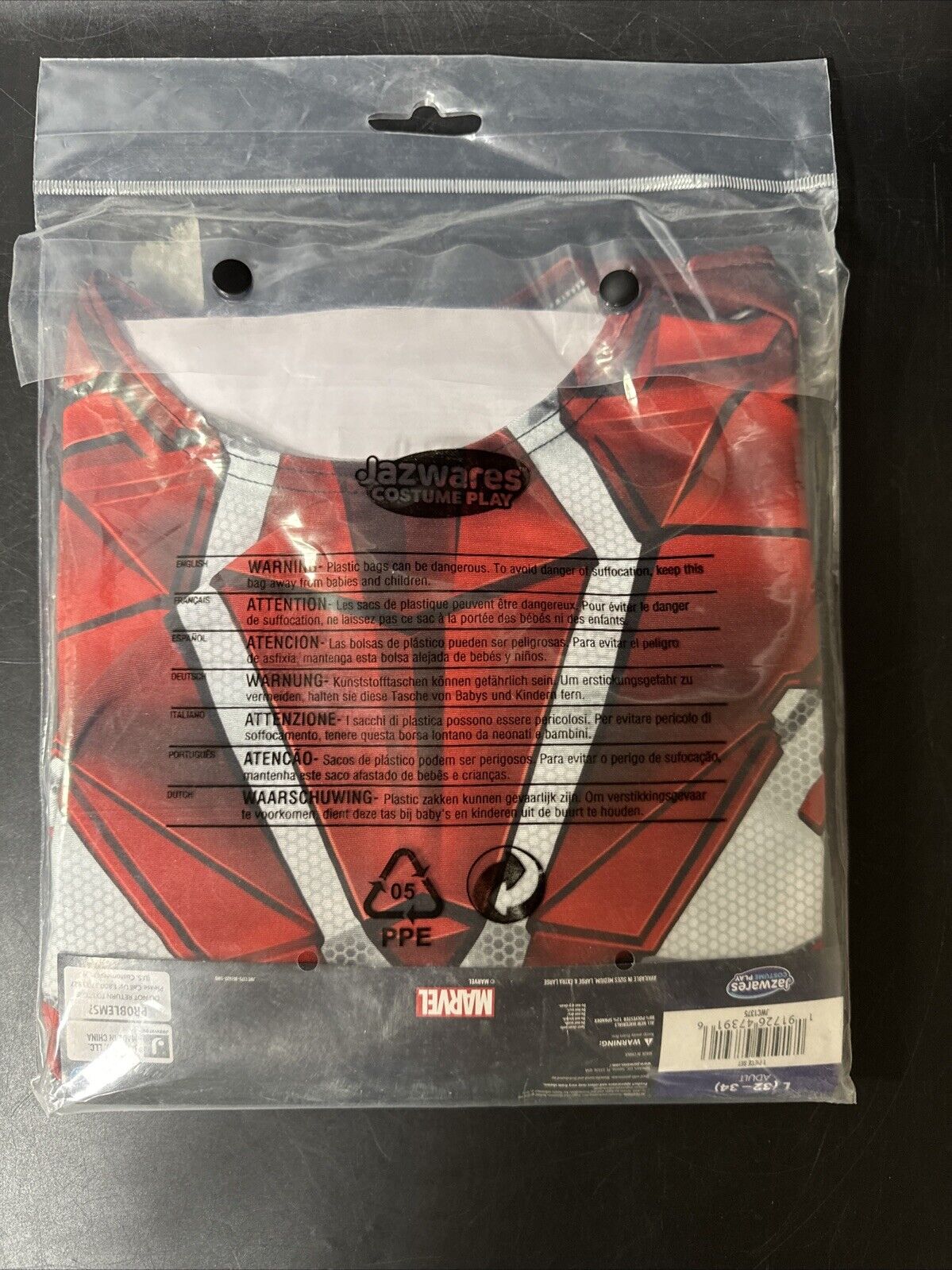 Spider-Man 2099 Miles Morales Costume Gamer Verse Adult Large 32-34