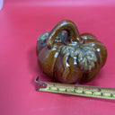 Small Ceramic Fall Autumn Pumpkin Thanksgiving Farmhouse Décor Lot 2