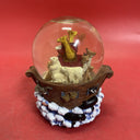 Noah's Ark Glitter Globe Music Box If I Could Talk to the Animals