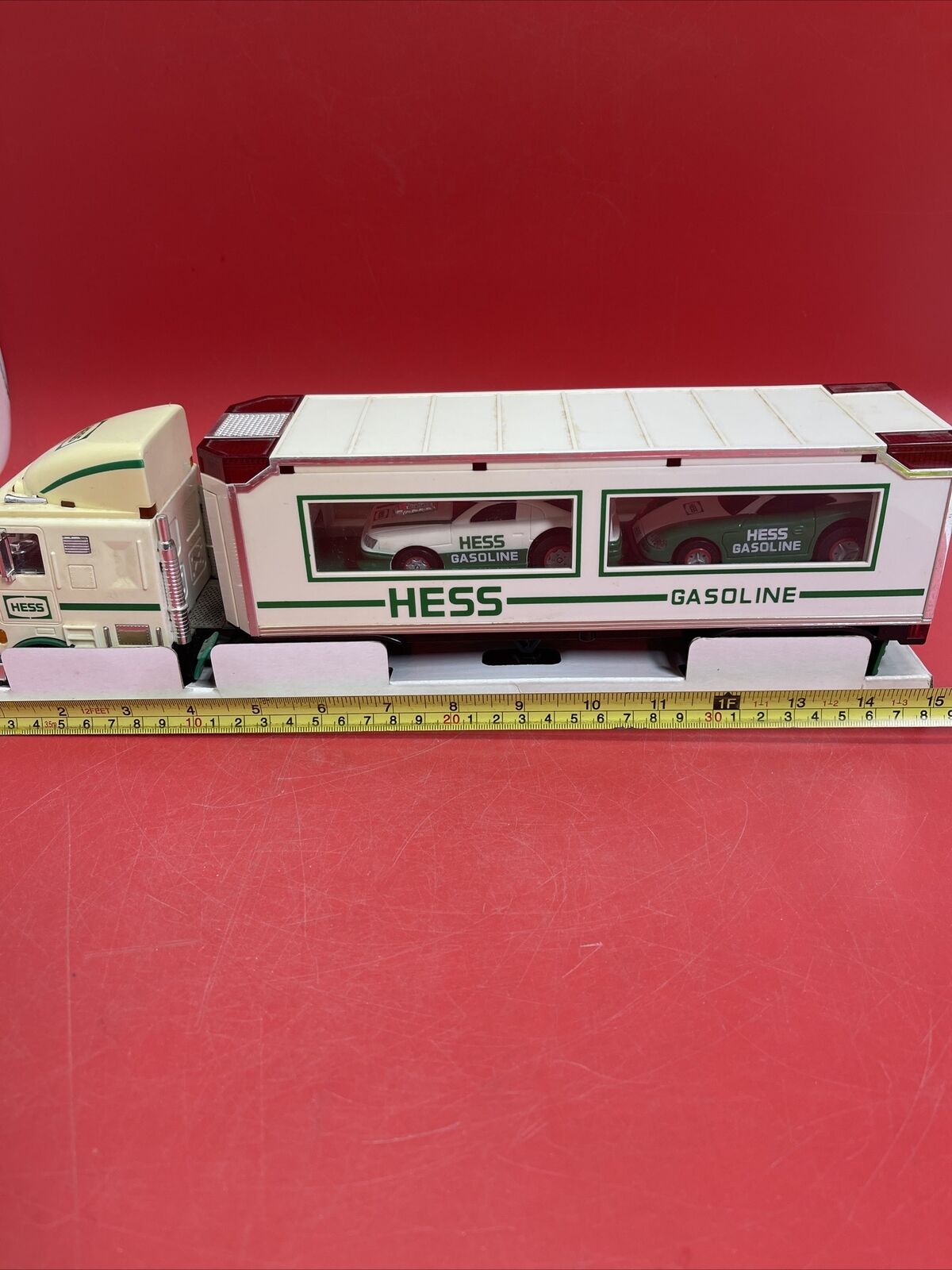 Hess Toy Truck and Racers - Collectible & Truck Toy Bank - No Box