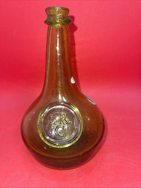 Vintage Colonial Style Handmade Bottle from Jamestown, Virginia (ERC)