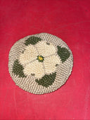Vintage Rattan Brown Velveteen Doll Furniture Suite