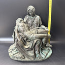 Vintage Pieta Statue Mary & Jesus Christ  Catholic 10" Figure