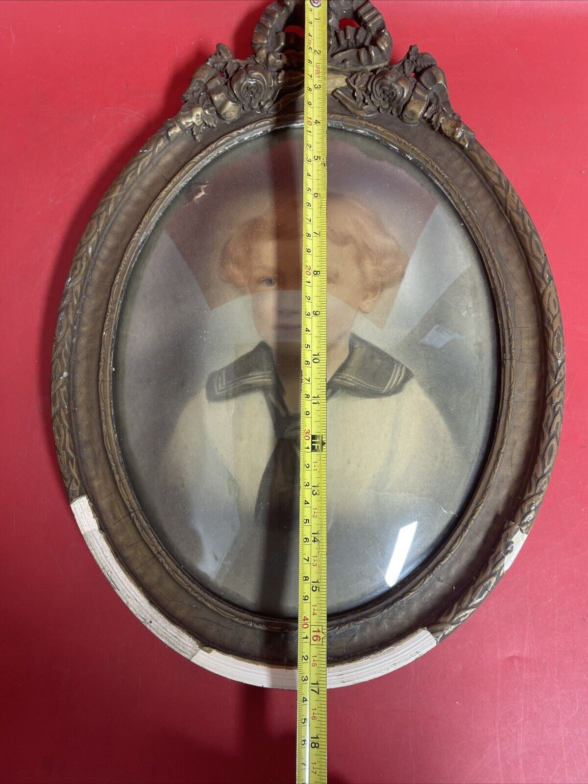 Oval Framed Antique Photograph
