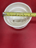 McCoy USA Antique Rose Line Flower pot/planter red rose spray 4” x 2 3/4” w/unde