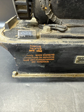 Vintage Teletype Machine 39819/ For Parts!!!
