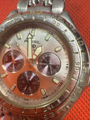 Fossil Blue Chronograph Wrist Watch