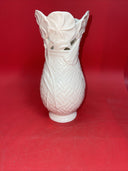 Lenox Basket Of Flowers Collection Vase Pansy 9” Ivory Porcelain