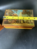 Vintage Wooden Trinket Jewelry Box/ Lot Of 2