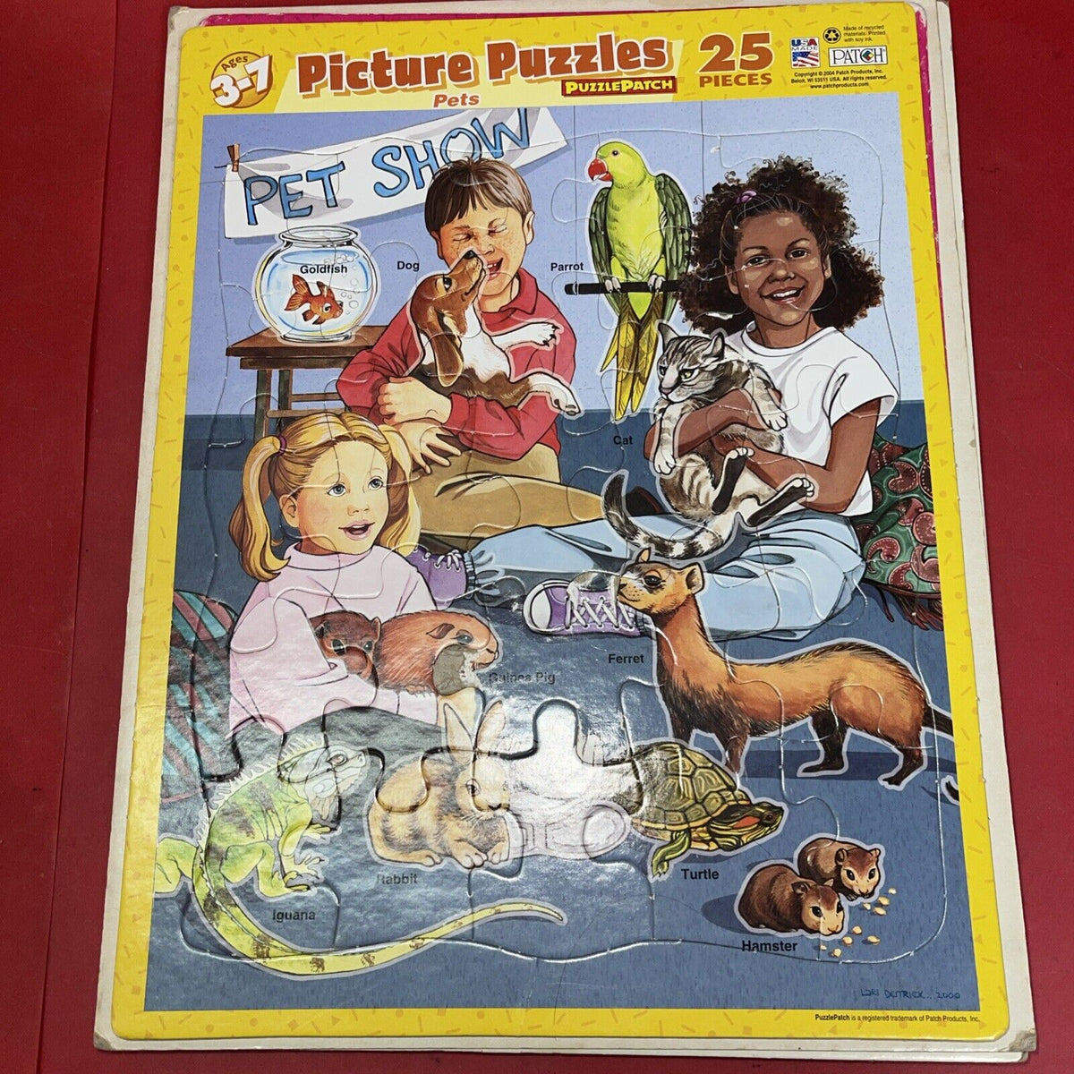 Vintage Children's Puzzles Different Lots