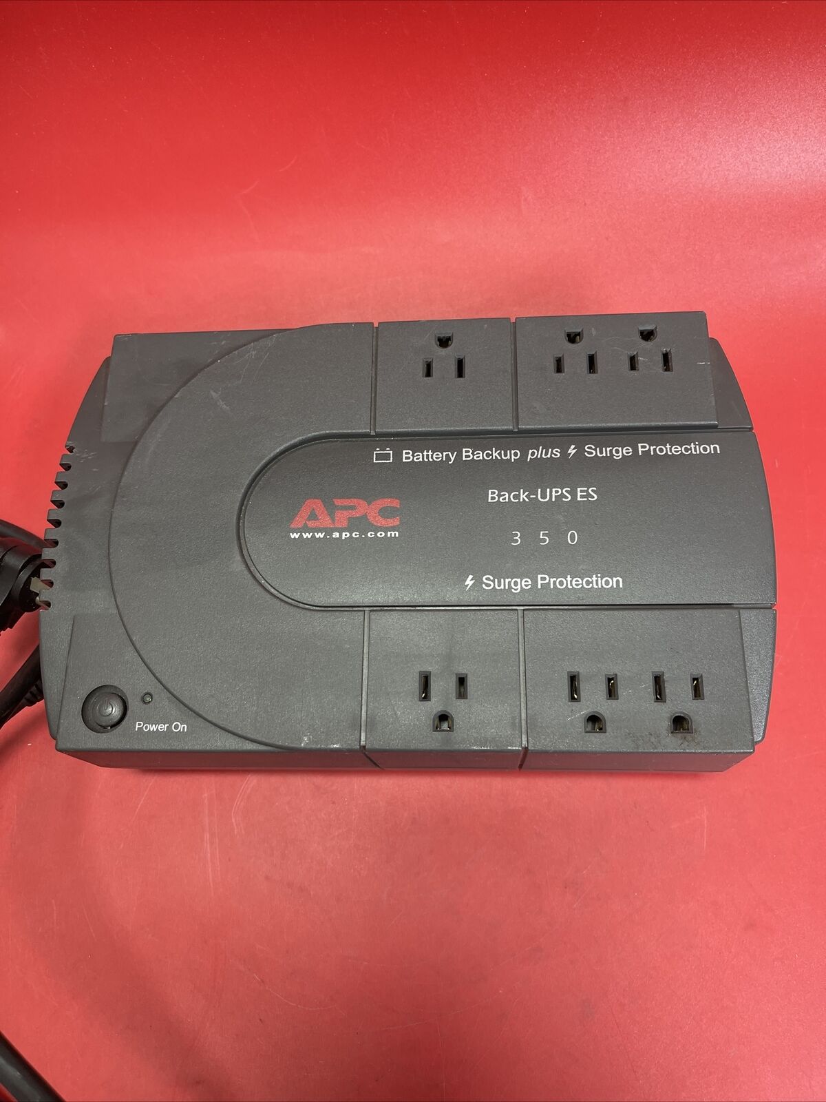 APC Back-UPS ES 350 BE350R Battery Backup Surge Protector