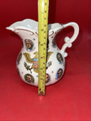 Vintage 1965 Chadwick-Miller Importers US Presidents Pitcher, Japan 5.5” Tall