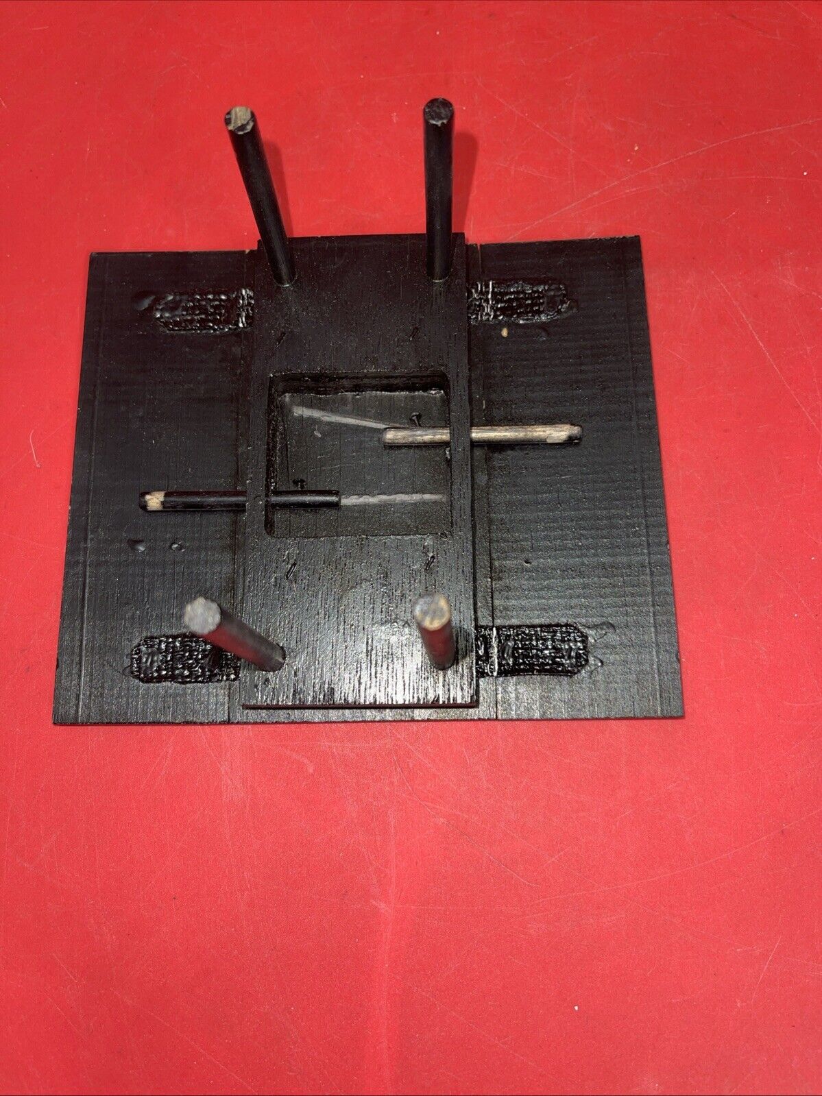 Vintage Pennsylvania Dollhouse Furniture Dutch Hand Painted Table