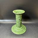 Lenox Summer Terrace Green Ivy Majolica Candlestick Holder/ Lot 2