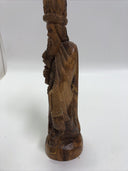 Chinese Exquisite Hand-carved Guanyin Carving Boxwood statue