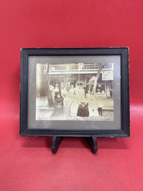 Antique family photographs.black and white.