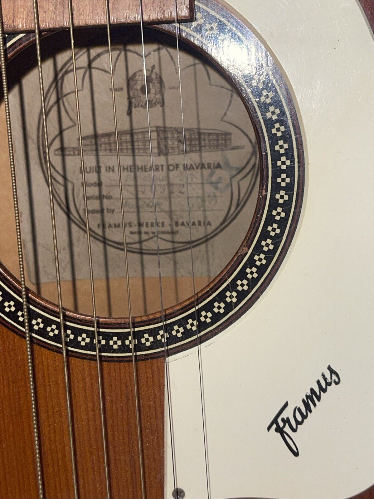 Vintage Framus AMATEUR 5/1 Right Handed Acoustic Guitar