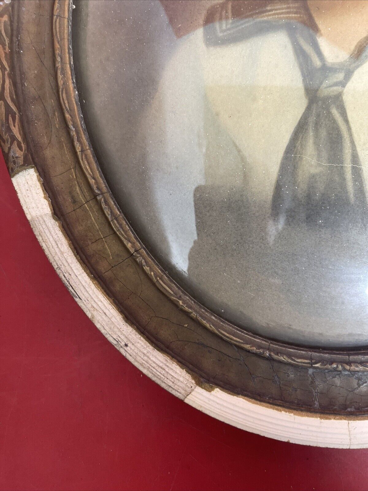 Oval Framed Antique Photograph