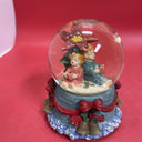Vintage Snow Globe Singing Children-No Music
