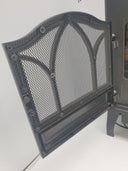 Mainstays Space Heater Faux Fireplace Electric Plug In 23”× 17”×9”/Black