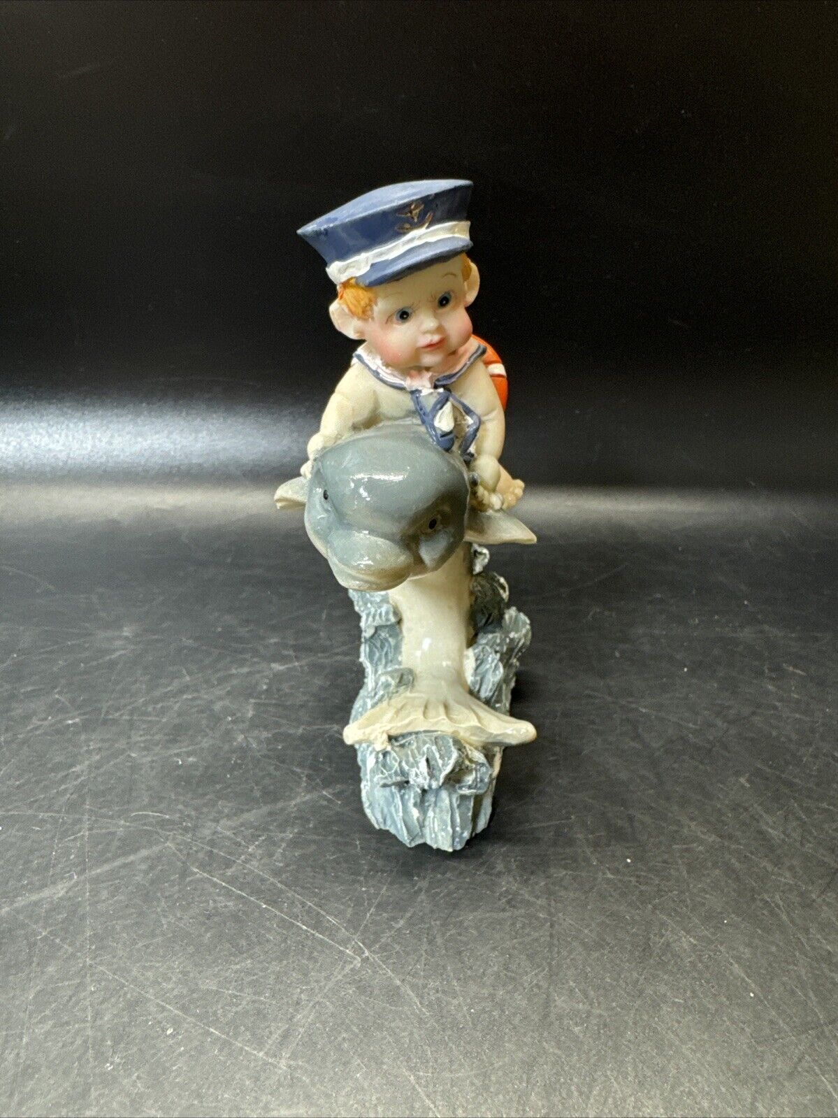 Vintage Collectible Dolphins Figurines/ Lot Of 4