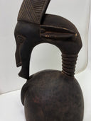 Lg Bamana Male Antelope Chiwara Helmet From Mali, Africa