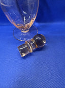 Vintage Glass Perfume Bottle with Stopper