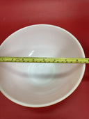Pyrex Mixing Bowl  FLAME GLO Fade Orange Red Ombre #4032 Flame Glo  1/2 Qt.
