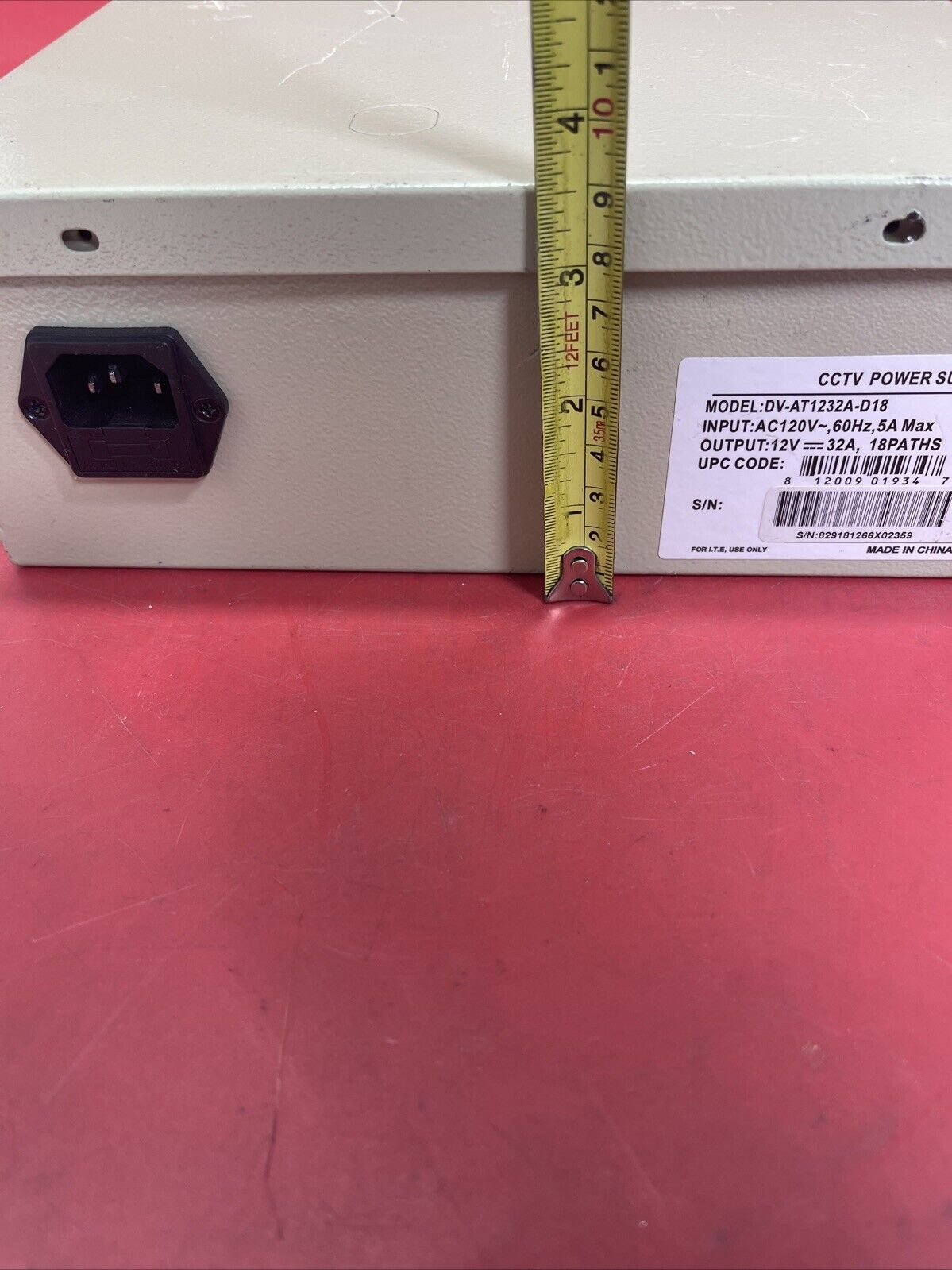 CCTV Power Supply DV-AT1232A-D18