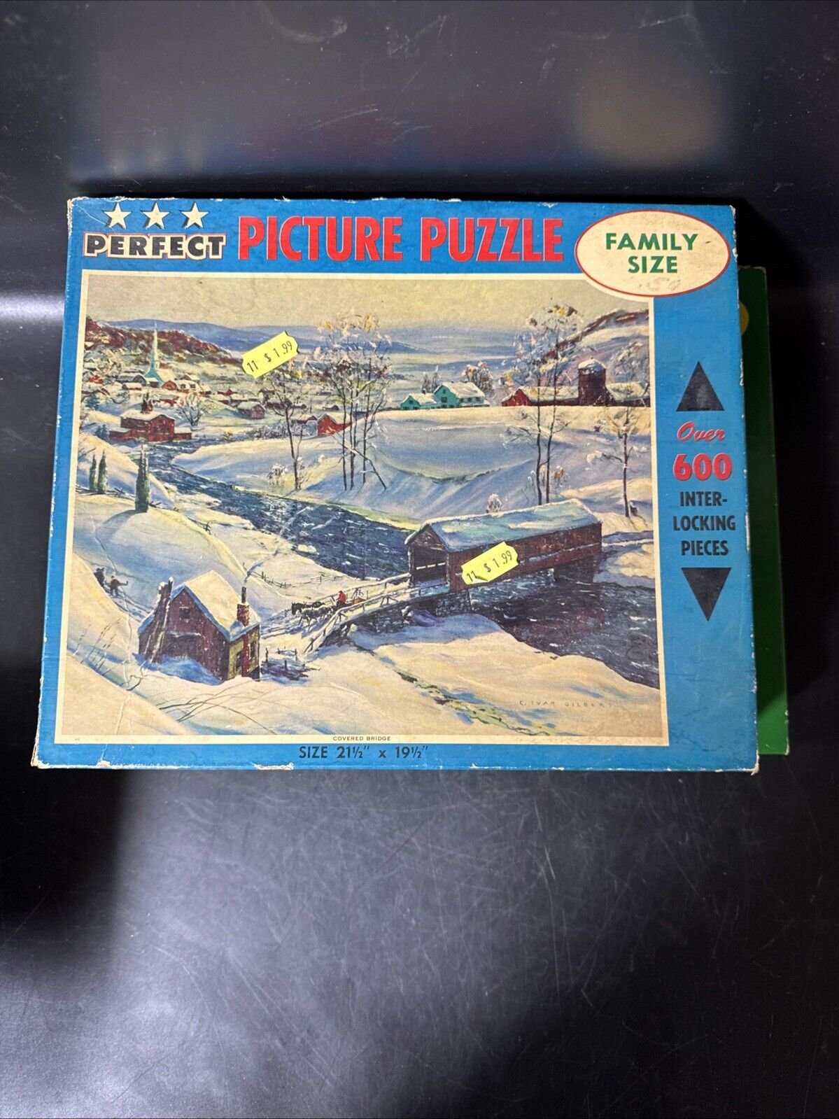 VINTAGE PERFECT PICTURE PUZZLE/ Lot Of 6 Used *7