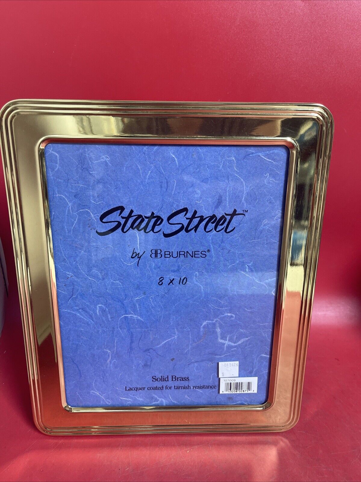 Burnes State Street 8” x 10” Solid Brass