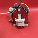 1993 Red Brick Colonial Lighted HouseLemax Dickensvale Collection Vintage 