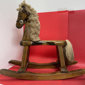 Vintage Wooden Rocking horse