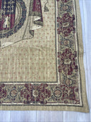 Antique Venerable Tapestry of the French Coat of Arms 72"x52