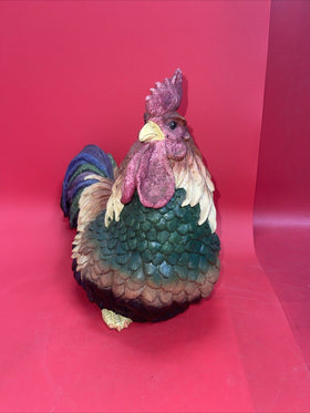 VINTAGE POLYRESIN ROOSTER COUNTRY KITCHEN.