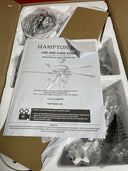 HAMPTON BAY Rockport 52 in. Indoor LED Matte White Ceiling Fan With Light Kit