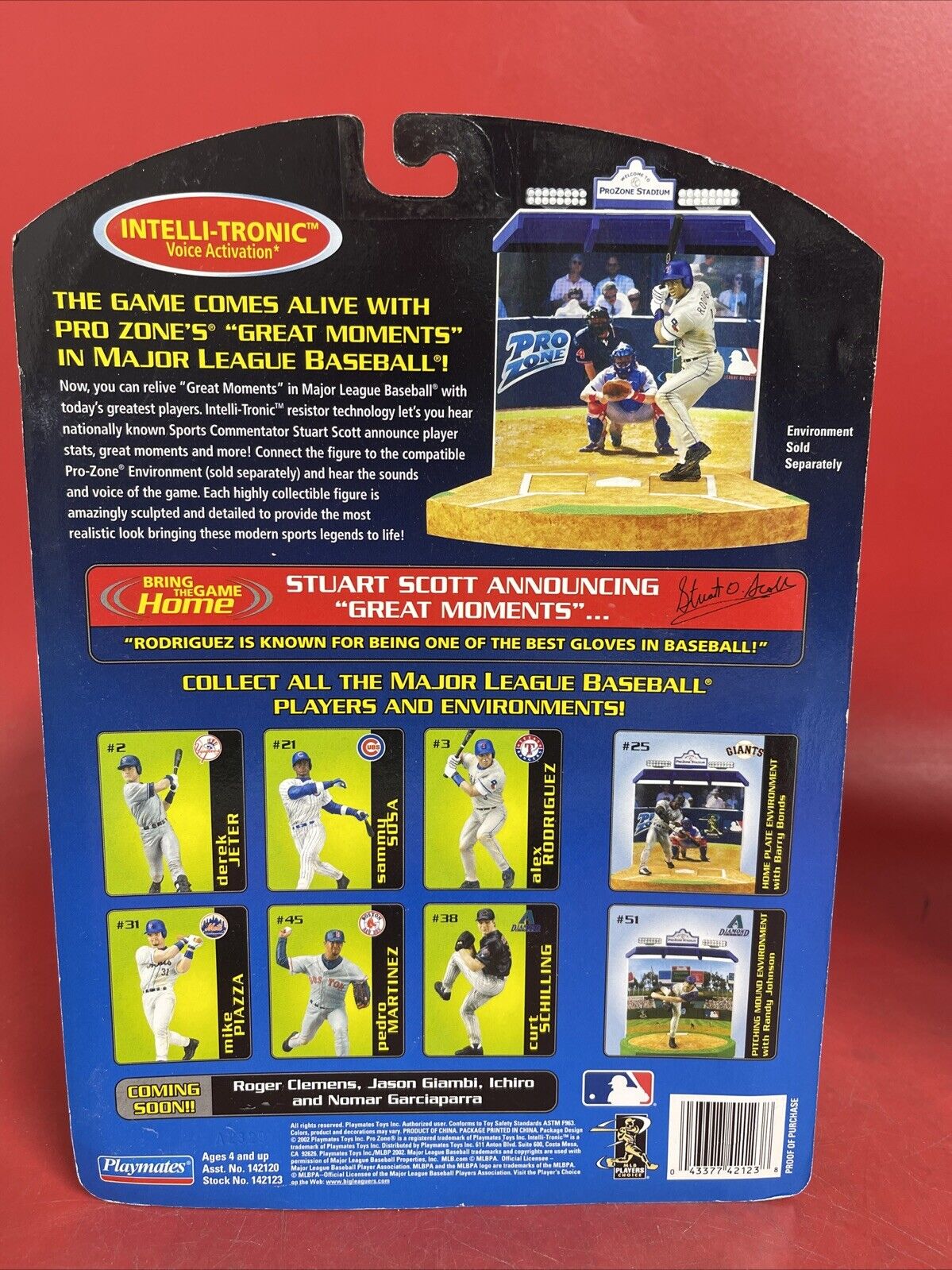 Baseball Pro Zone Alex Rodriguez & Derek Jeter  Action Figurine Lot 2