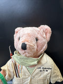 Vintage 1990s Doctor Teddy Bear 13.5”