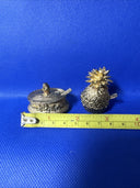 Miniature Trinket Boxes With Spoon Inside