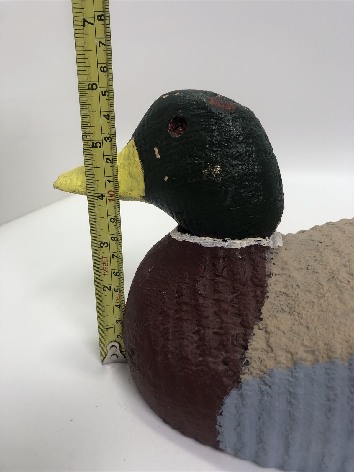 Hand Painted & Hand Sculptured Ruddy Duck Figurine