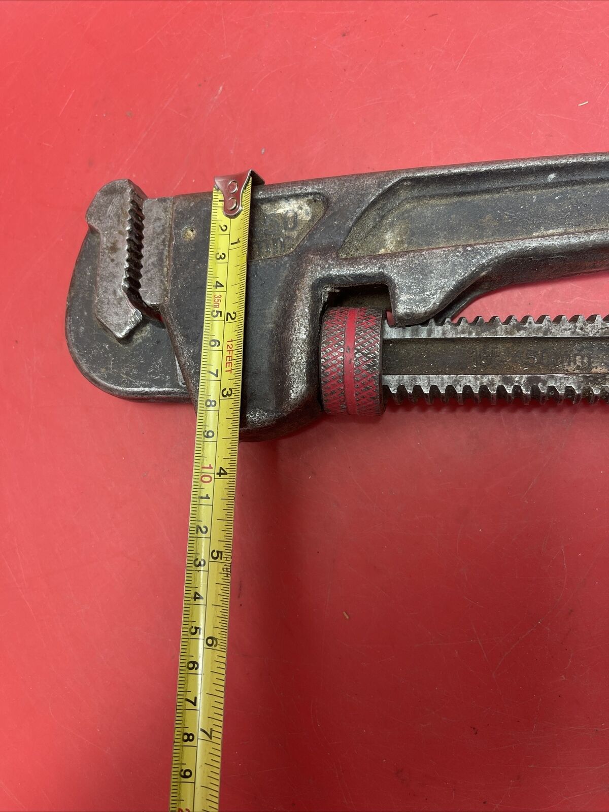 HUSKY 18in DOUBLE DRIVE HEAVY DUTY PIPE WRENCH