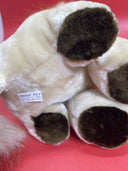 Vintage Big Head Lion Plush Toy 12”