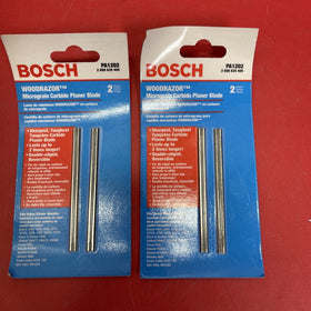 BOSCH PA1202 Pair of Woodrazor Tungsten Carbide Planer Blades Set 2