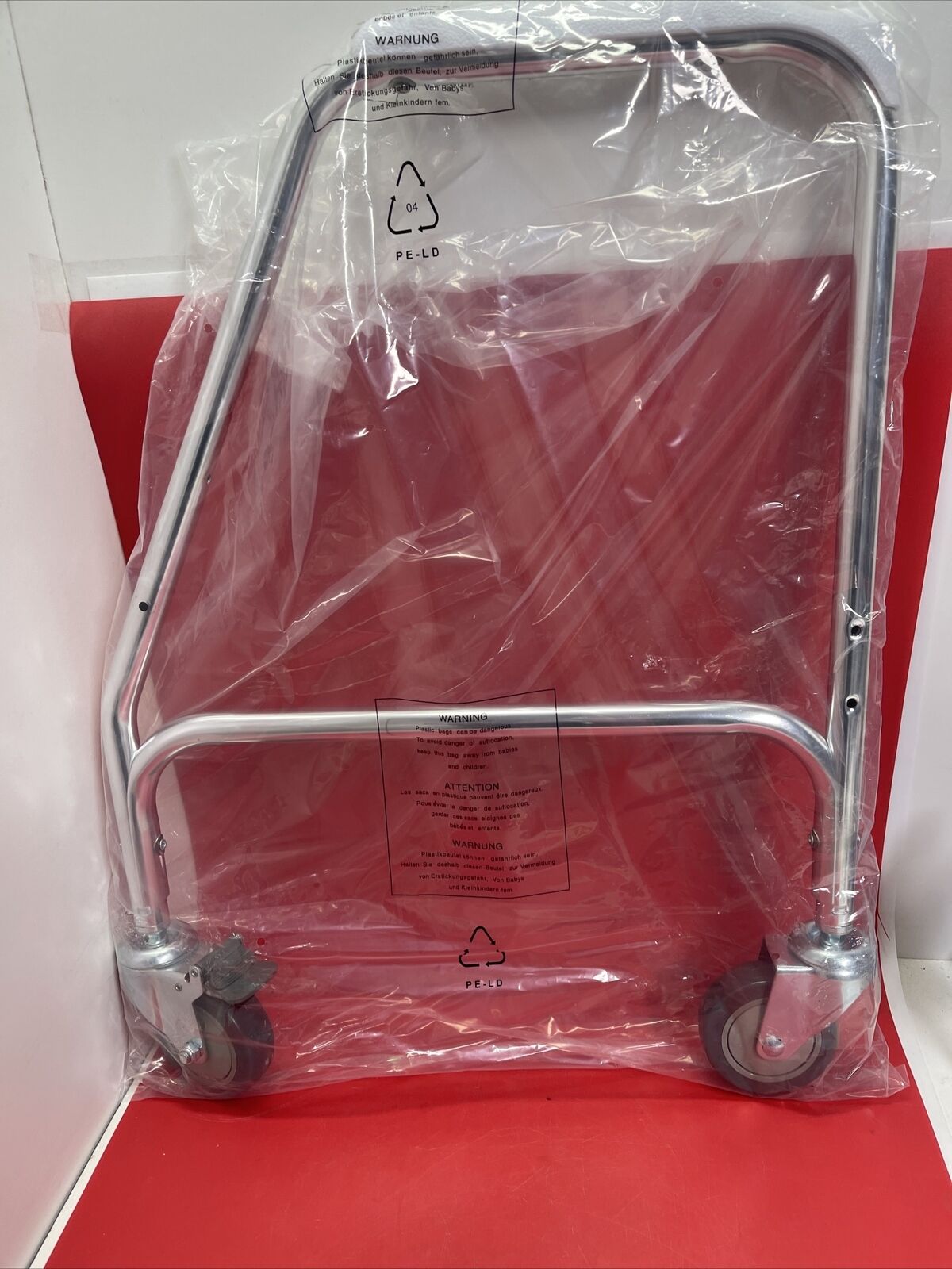 DMI 3-1 Rolling Shower Chair, Rolling Shower Chair, 24" x 22" x 34", 250 lb New 