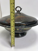 Vintage Silver Plate Serving Bowl Lid