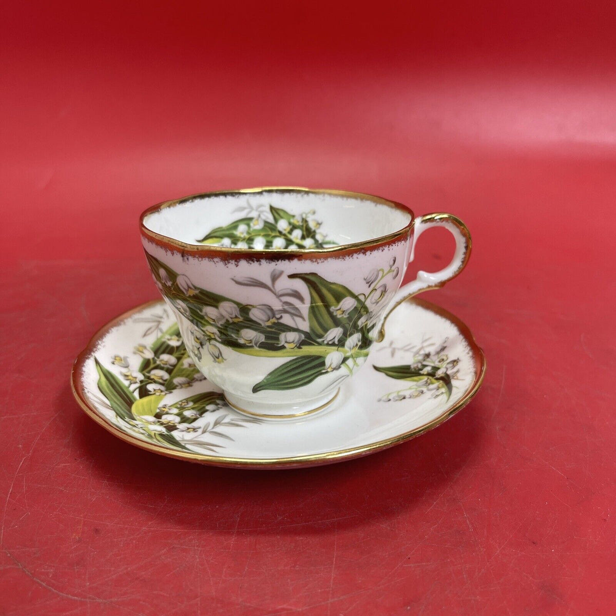 England Adderle Bone China "LANDAY" Saucer and cup